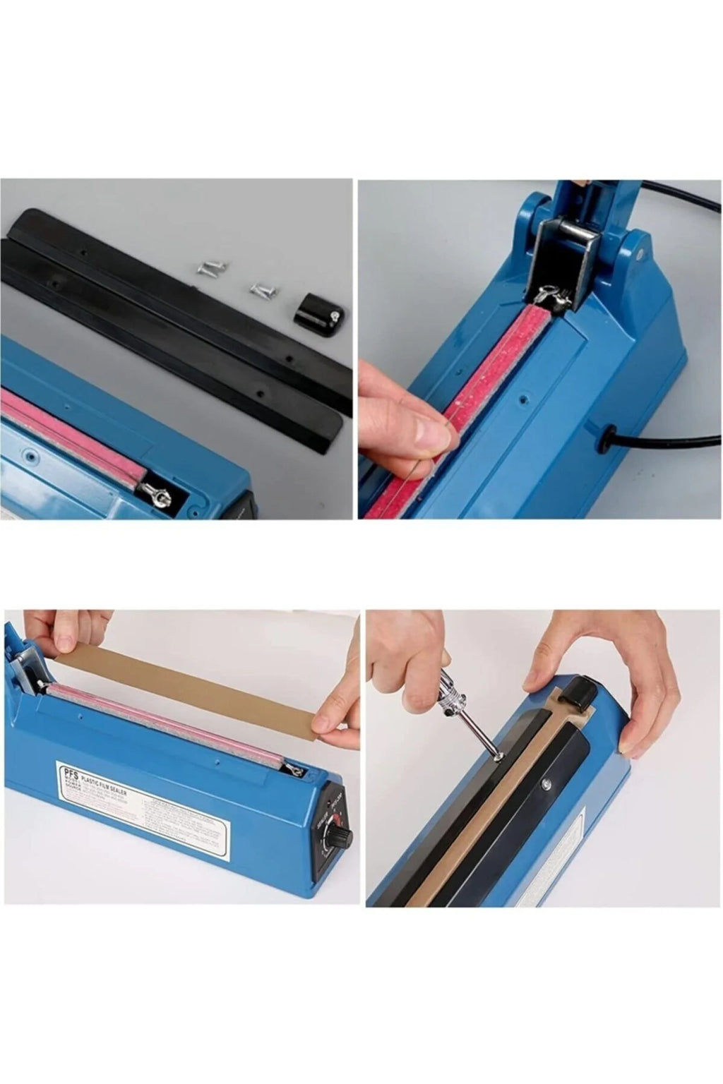 VI'ORIO -  Poşet Ağzı Kapatma & Yapıştırma Makinesi - 20CM